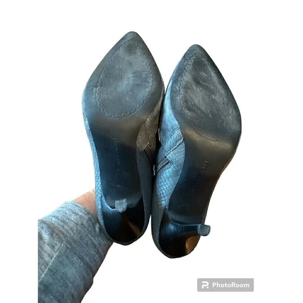 Tahari Bea Gray Heels Sz.6.5 M